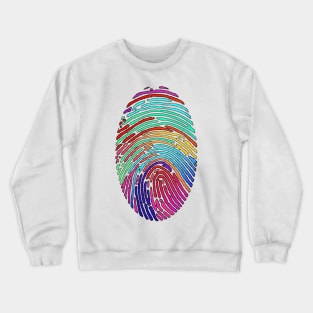 L'empreinte que je suis unique Crewneck Sweatshirt